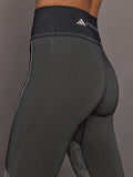aSMC TrueStrength Seamless Yoga Leggings - Black/White