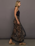 Long Pareo - Leopard