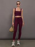 High Rise Sport Pocket Legging in Melt - Fig