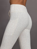 High Rise Sport Pocket Legging in Melt - Snow Leopard