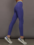 Contrast Waistband Legging in Melt - Future Dusk / Matcha