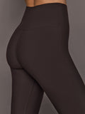 Split Bootcut Legging in Melt - Chocolate Torte