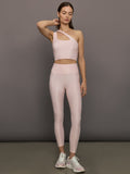 One Shoulder Bra Top in Takara Shine - Lotus