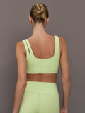 Cutout Bra in Melt - Matcha