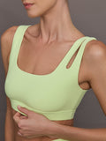 Cutout Bra in Melt - Matcha