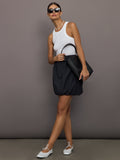 Evans Skirt - Navy Melange
