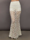 Obie Long Skirt - Cream