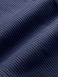 Racerback Bra in Ribbed Melt - True Navy