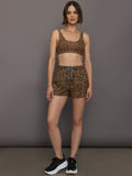 Panthera Scoop Neck Bra - Animal