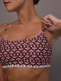 Firefly Hutton Scoop Bra - Floral
